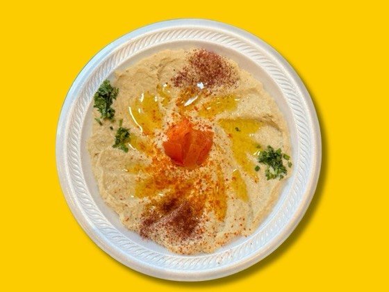 Baba ganoush of smoky roasted eggplant with tahini and pita