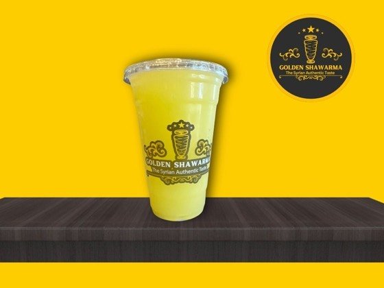 Glass of fresh lemonade