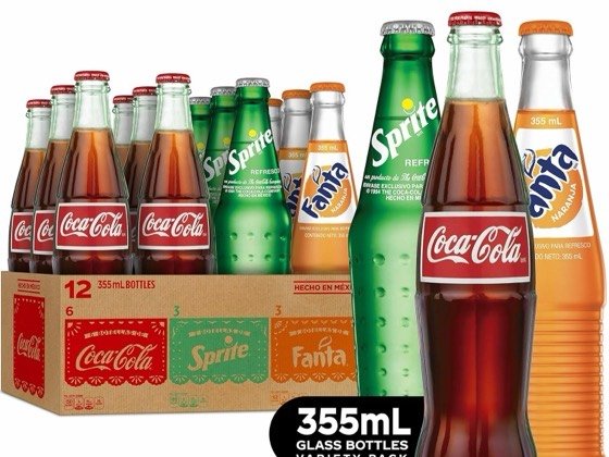 Mexican Coke in a glass bottle